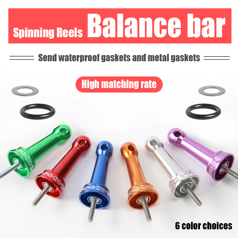 Reel Spare Spool - Multi-color Fishing Wheel Stabilizer Bar, Aluminum