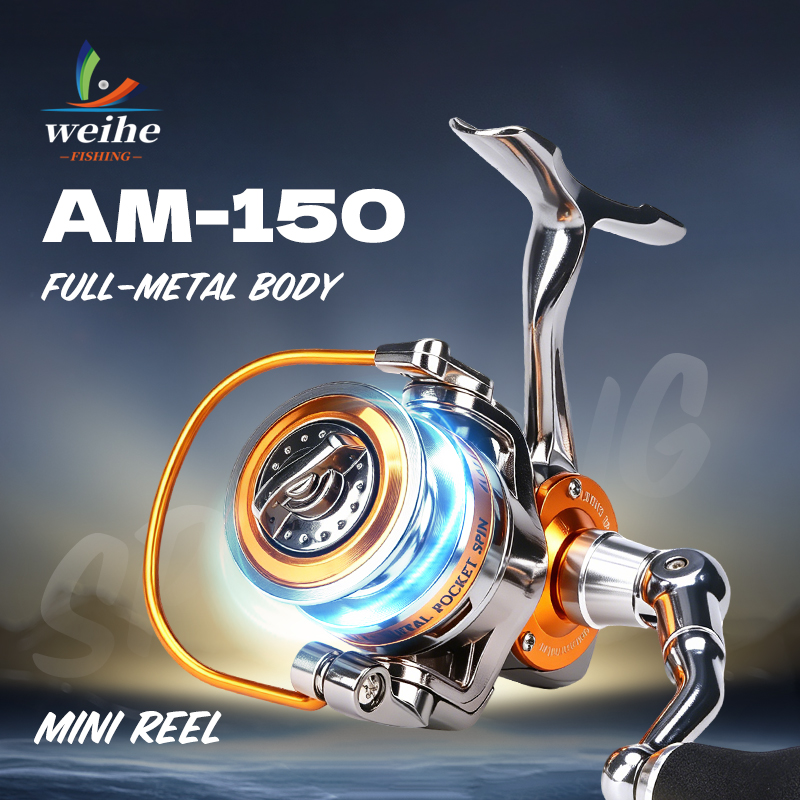 WEIHE 150# Mini Metal Spinning - Ice Fishing Reel 评论和价格