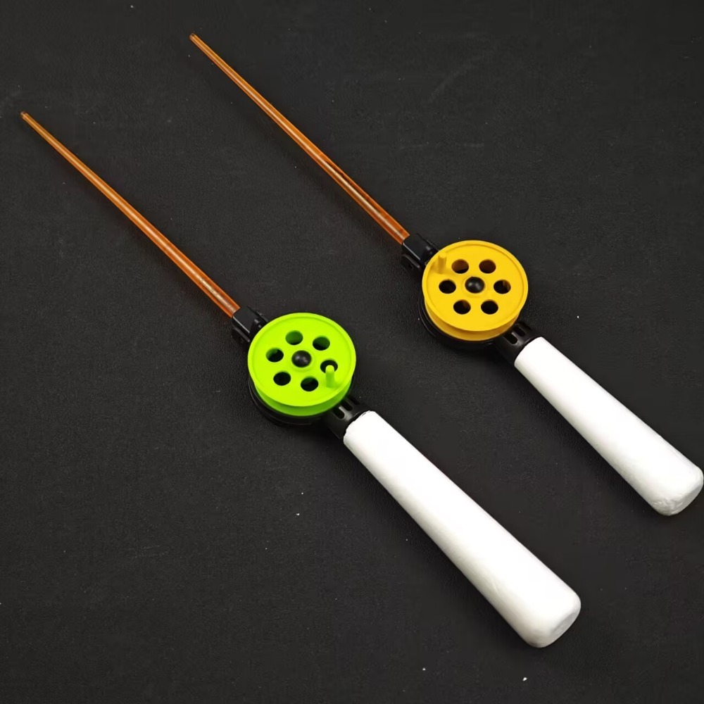 1pc Mini Ice Fishing Rod with  - Ice Fishing Reel 评论和价格