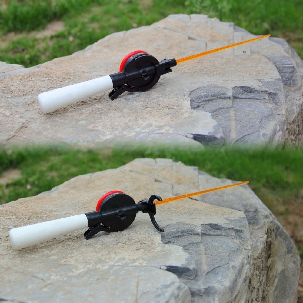 1pc Mini Ice Fishing Rod with  - Ice Fishing Reel 评论和价格