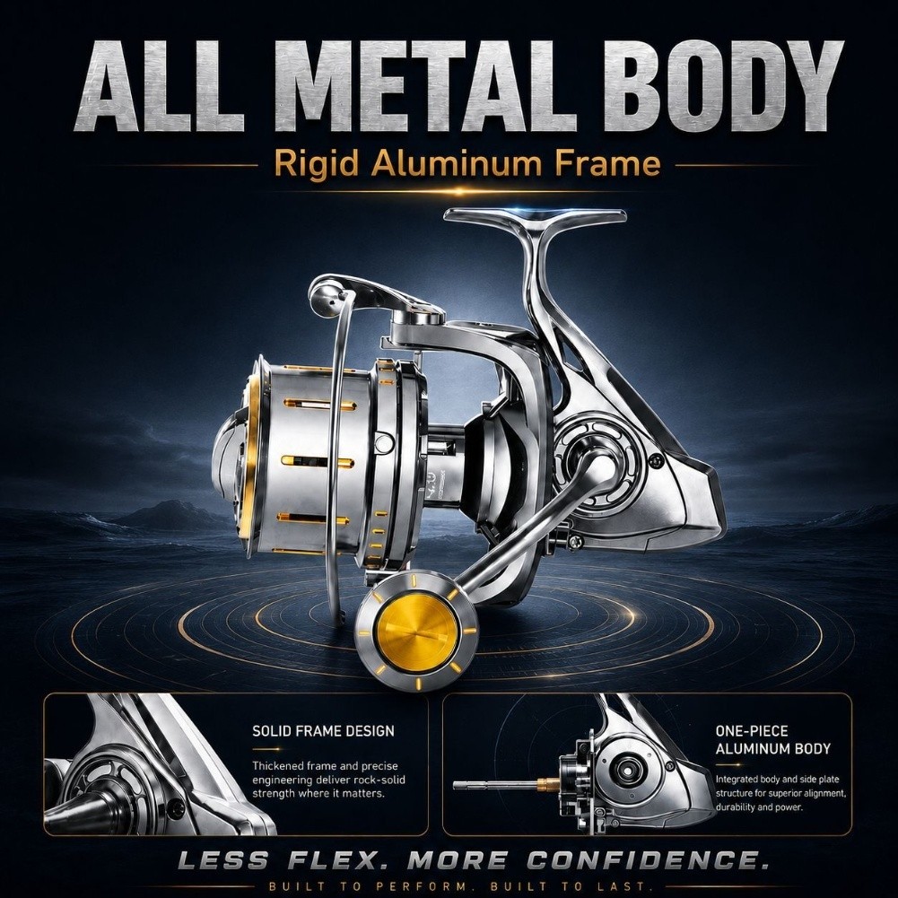 Spinnings Reel 4.6:1 Ratio 25K - Reel Drag Knob 评论和价格