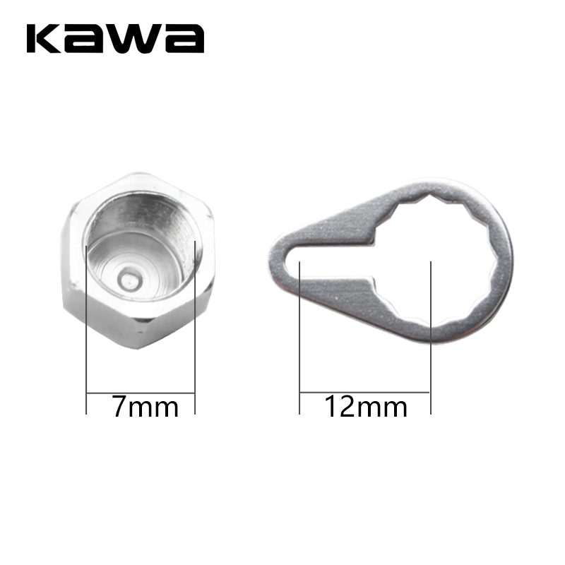Kawa Fishing Reel Crank Nut an - Reel Spare Spool 评论和价格